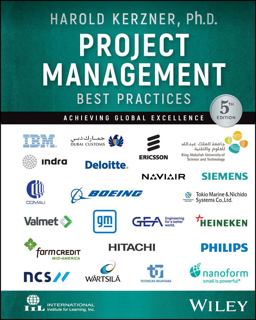 Project Management Best Practices Achieving Global Excellence 5th 9781394179206 Front Cover