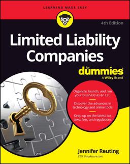 Limited Liability Companies for Dummies 4th 9781394183333 Front Cover