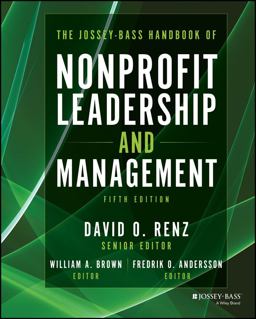 Jossey-Bass Handbook of Nonprofit Leadership and Management 5th 9781394198863 Front Cover