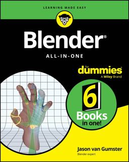 Blender All-In-One for Dummies 5th 9781394204045 Front Cover