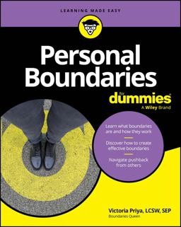 Personal Boundaries for Dummies  9781394236183 Front Cover