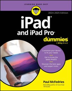 IPad and IPad Pro for Dummies 13th 9781394241286 Front Cover