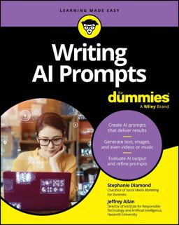 Writing AI Prompts for Dummies  9781394244669 Front Cover