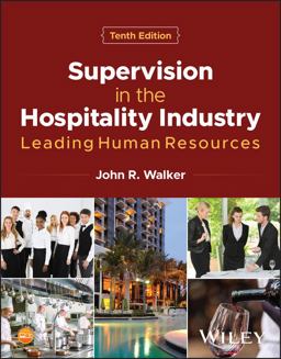 Supervision in the Hospitality Industry Supervision in the Hospitality Industry