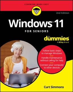 Windows 11 For Seniors For Dummies, 2nd Edition 2nd 9781394276912 Front Cover