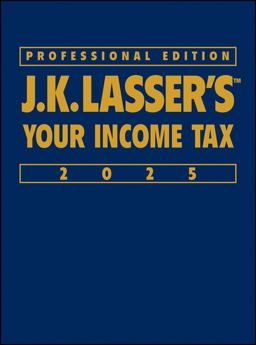     J.K.LASSER'S YOUR INCOME TAX,PROF.E  9781394298471 Front Cover