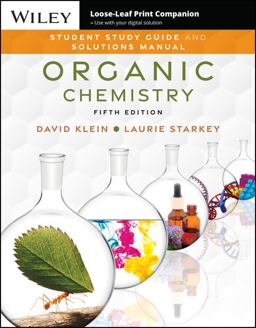 Organic Chemistry, Student Study Guide and Solutions Manual 5th 9781394328185 Front Cover