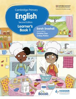 Hodder Cambridge Primary English Learner's Book 1