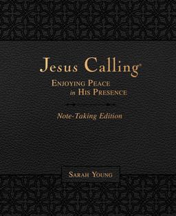 Jesus Calling Note-Taking Edition, Leathersoft, with Full Scriptures