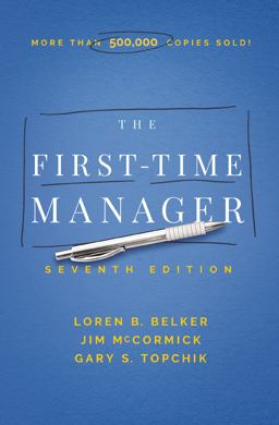 The First-time Manager:  9781400233588 Front Cover