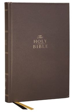 KJV Holy Bible with 73,000 Center-Column Cross References, Hardcover, Red Letter, Comfort Print