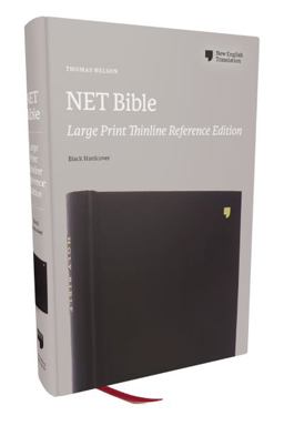 NET Bible, Large Print Thinline with Cross References, Comfort Print