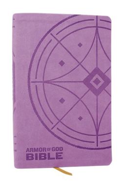 NKJV Armor of God Bible, Purple (Children's Bible, Red Letter, Comfort Print, Holy Bible)