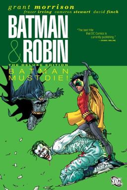 Batman and Robin Must Die!  9781401235086 Front Cover