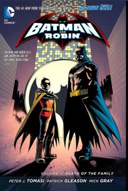 Batman and Robin Death of the Family (The New 52)  9781401242688 Front Cover