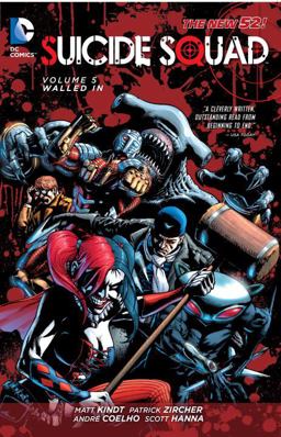 Suicide Squad Vol. 5: Walled in (the New 52)  9781401250126 Front Cover