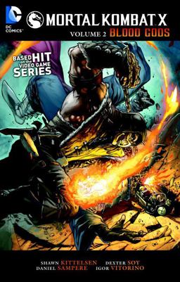 Mortal Kombat X Vol. 2: Blood Gods  9781401258535 Front Cover