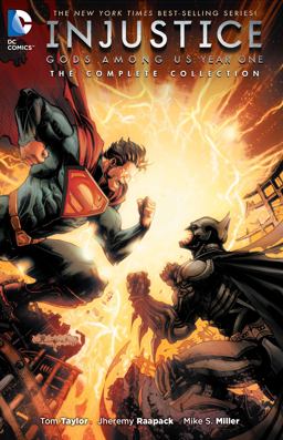 Injustice: Gods among Us Year One: the Complete Collection  9781401262792 Front Cover