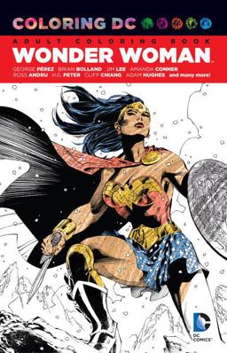 Coloring DC: Wonder Woman  9781401267292 Front Cover