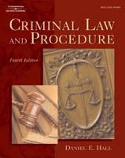 Criminal Law and Procedure
