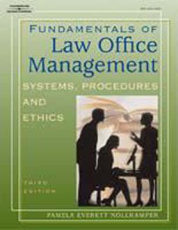 Fundamentals of Law Office Management 3rd 9781401824631 Front Cover
