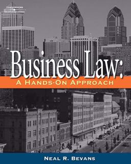 Business Law A Hands-On Approach  9781401833534 Front Cover