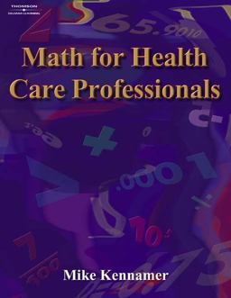 Math for Health Care Professionals  9781401858032 Front Cover