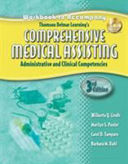 Comprehensive Medical Assisting Administrative and Clinical Competencies 3rd 9781401881252 Front Cover