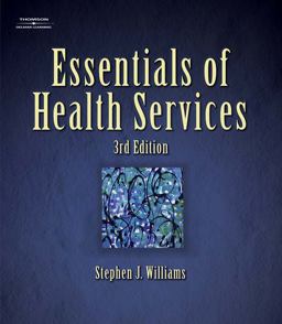 Essentials of Health Services 3rd 9781401899318 Front Cover