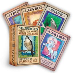 Messages from Your Animal Spirit Guides Oracle Cards A 44-Card Deck and Guidebook!  9781401919863 Front Cover