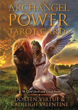 Archangel Power Tarot Cards A 78-Card Deck and Guidebook  9781401942311 Front Cover