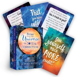 Notes from the Universe on Love and Connection A 60-Card Deck  9781401954703 Front Cover