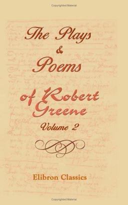 The Plays and Poems of Robert Greene
