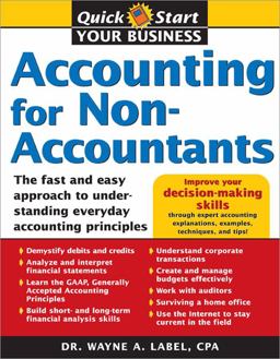 Accounting for Non-Accountants The Fast and Easy Way to Learn the Basics  9781402206573 Front Cover
