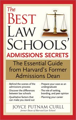 Best Law Schools Admissions Secrets  9781402211829 Front Cover