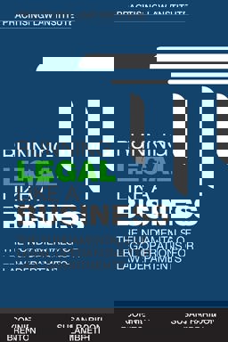 Running Legal Like a Business