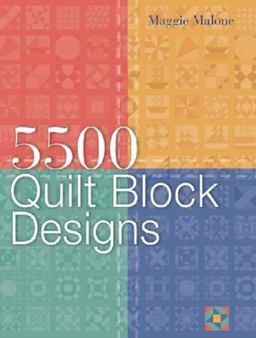5,500 Quilt Block Designs  9781402720475 Front Cover