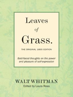 Leaves of Grass: the Original 1855 Edition