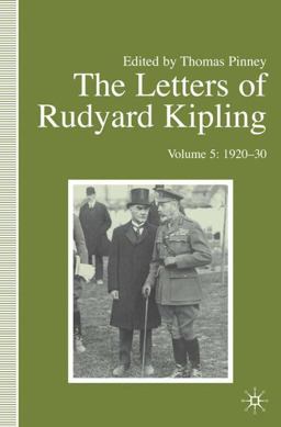Letters of Rudyard Kipling