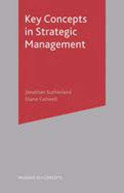 Key Concepts in Strategic Management  9781403921352 Front Cover