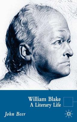 William Blake A Literary Life  9781403939548 Front Cover