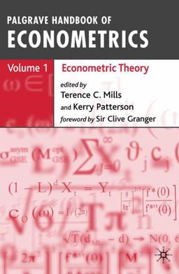 Palgrave Handbook of Econometrics Econometric Theory  9781403941558 Front Cover