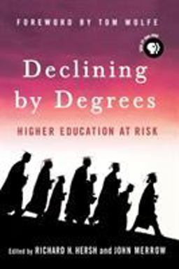 Declining by Degrees Higher Education at Risk  9781403973160 Front Cover