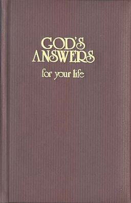 God's Answers for Your Life