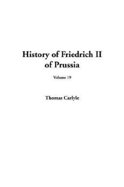 History of Friedrich II of Prussia