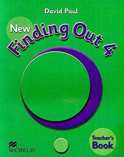 New Finding Out 4 Teacher's Book with CD-ROM