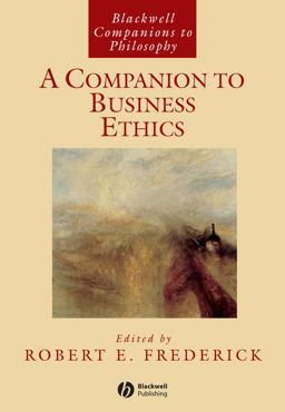Companion to Business Ethics  9781405101028 Front Cover