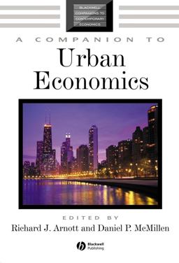 Companion to Urban Economics  9781405106290 Front Cover