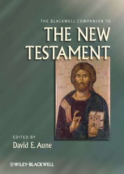 Blackwell Companion to the New Testament  9781405108256 Front Cover