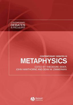 Contemporary Debates in Metaphysics  9781405112291 Front Cover